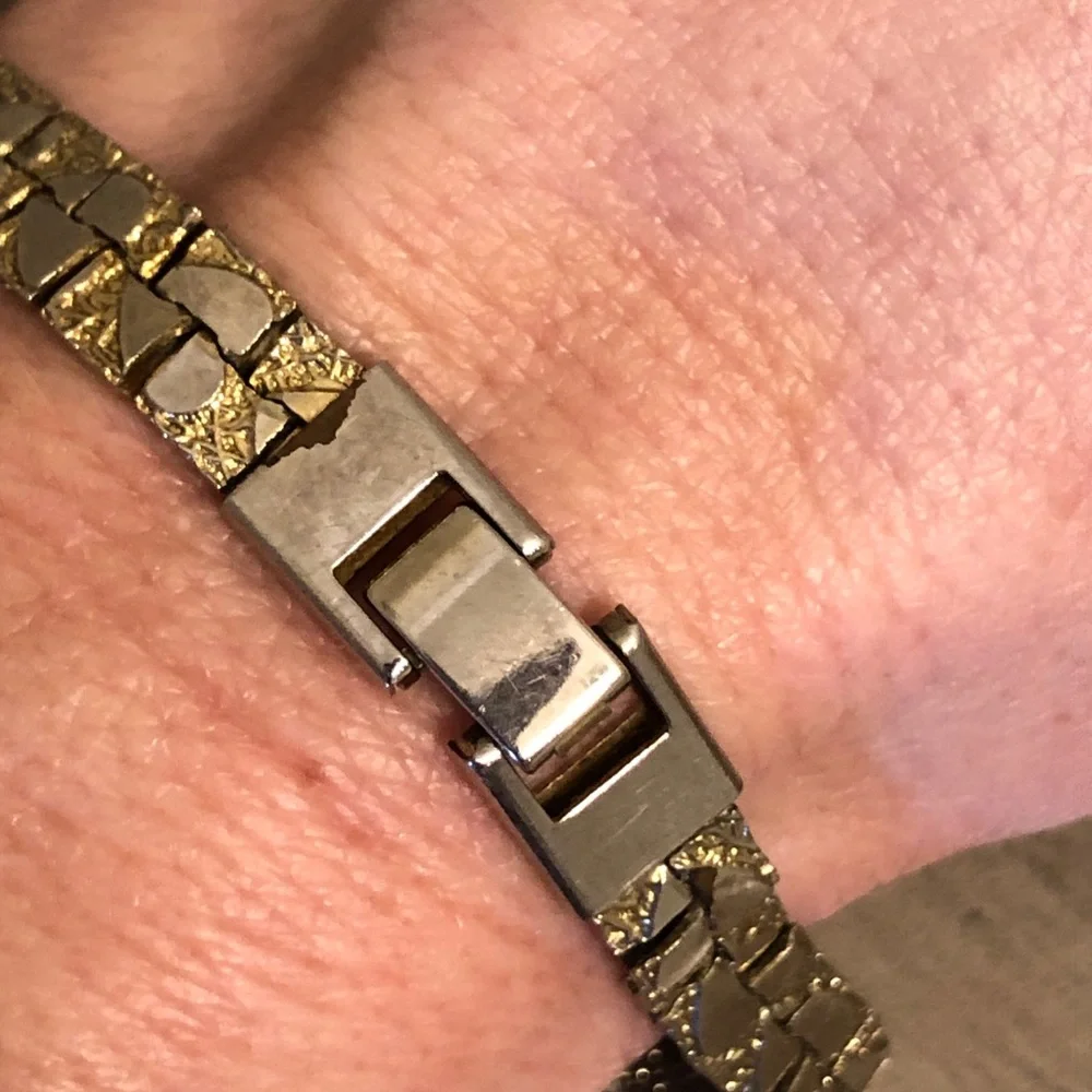 Vintage Gold and Silver Tone Bracelet